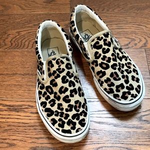 cheetah print VANS